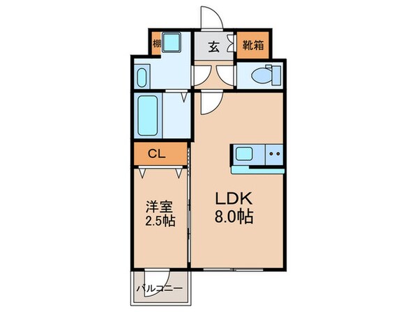 MODERN　PALAZZO山王Growの物件間取画像